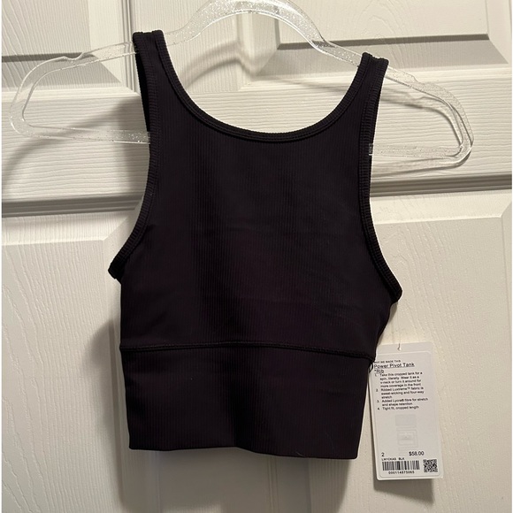 lululemon athletica Tops - NWT Lululemon power pivot tank *rib